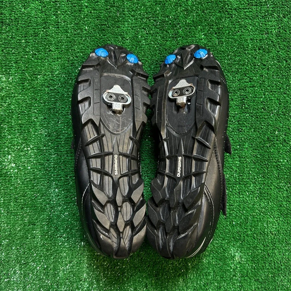 MTB SPD Shimano SH-WM51 Cycling Shoes Black Blue EU 41 US 8.5
